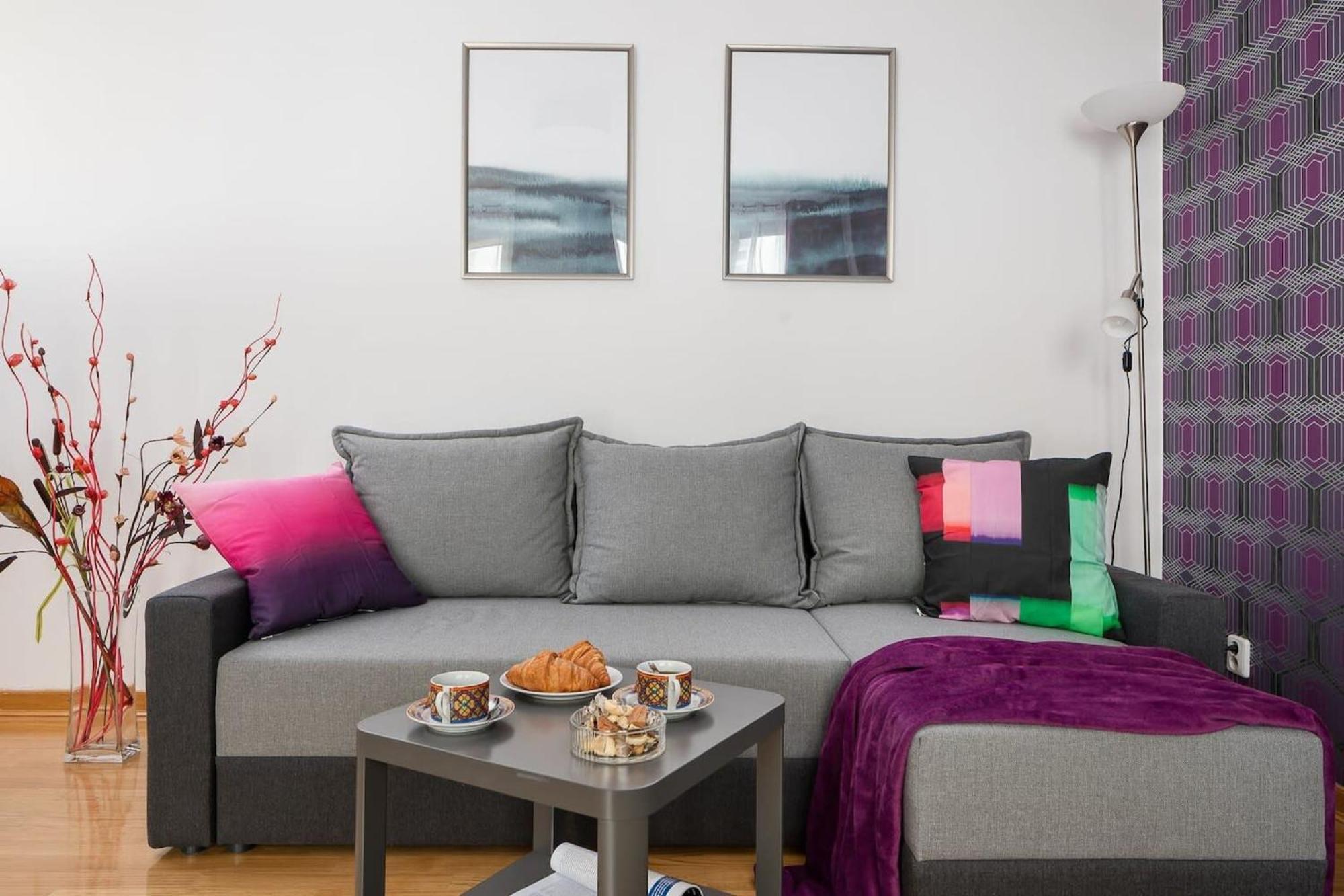 Elektoralna 12A - Colorful Apartment With Balcony By Noclegi Renters Warsaw Exterior photo